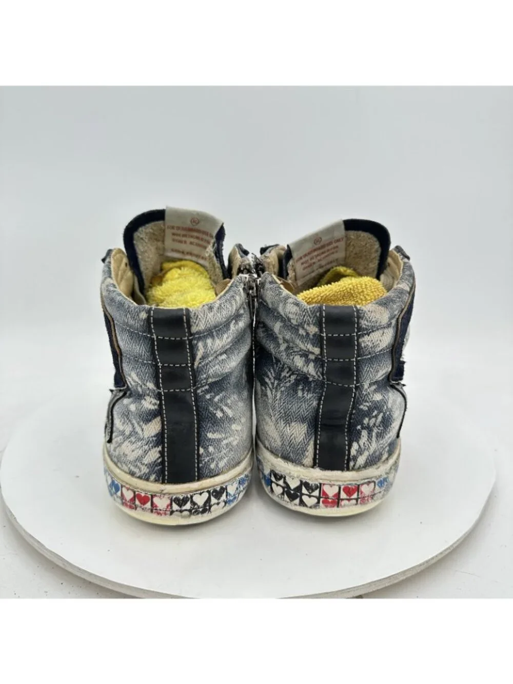 Golden Goose SLIDE Slip On EU 41 Womens 10 Denim Casual Shoes - Picture 6 of 11
